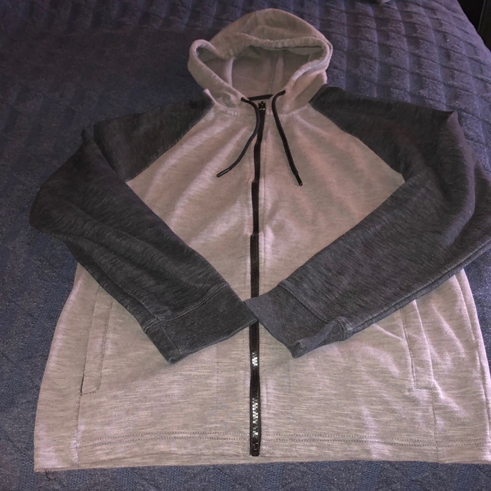 Tony Hawk men’s zip up hoodie-gray